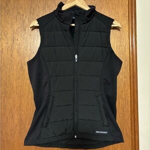 Cutter & Buck Women's Sleek Black Quilted Vest